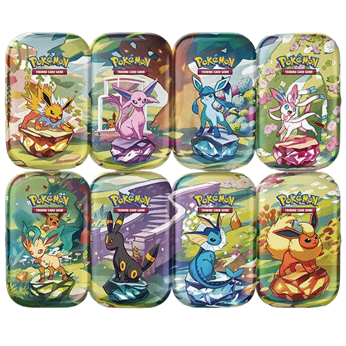Pokémon Prismatische Entwicklungen Mini-Tin (DE) (Vorbestellung) Versand März 2025