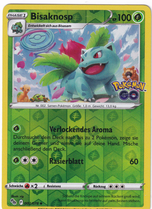 POKÉMON GO REVERSE-HOLO KARTEN NACH AUSWAHL (DE)
