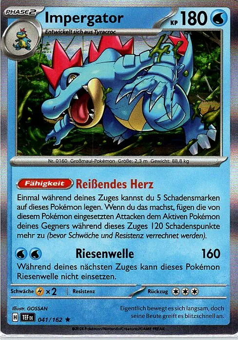 Pokémon Gewalten der Zeit holografische Karten nach Wahl (DE)
