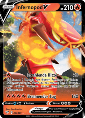 Pokémon V/VMAX Einzelkarten nach Auswahl (Deutsch)