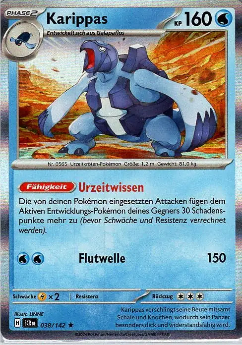 Pokémon Stellarkrone holografische Karten nach Wahl (DE)