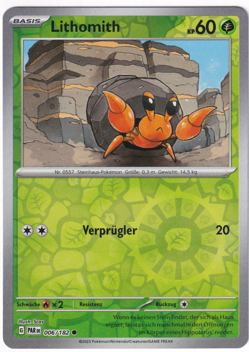 POKÉMON PARADOXRIFT EINZELKARTEN Reverse-Holo Nr. 001 -109 (DE)
