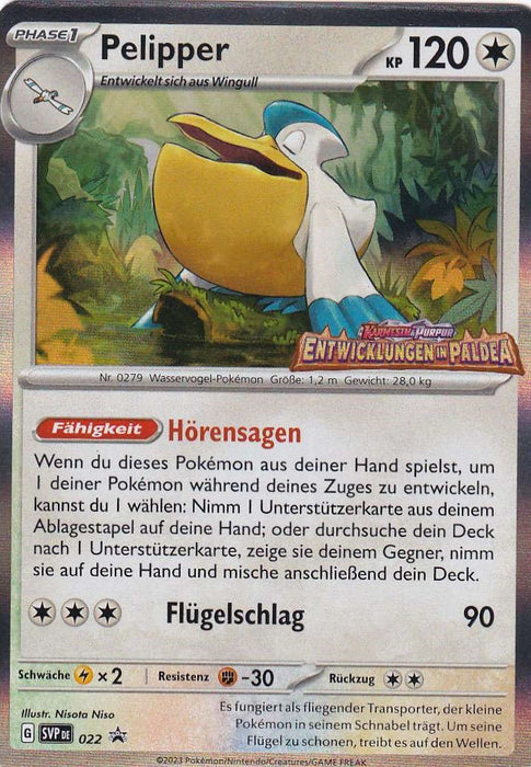 Pokémon Entwicklungen in Paldea holografische Karten nach Wahl (DE)