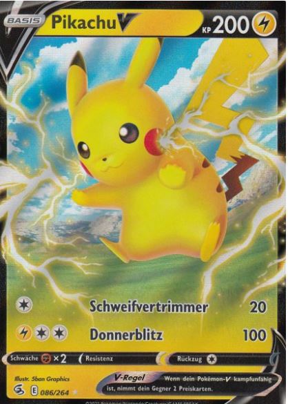 Pokémon V/VMAX Einzelkarten nach Auswahl (Deutsch)