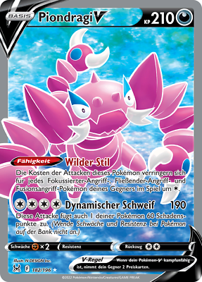 Pokémon V/VMAX Einzelkarten nach Auswahl (Deutsch)