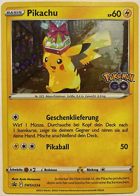 POKÉMON GO HOLOGRAFISCHE-EINZELKARTEN NACH AUSWAHL (DEUTSCH)
