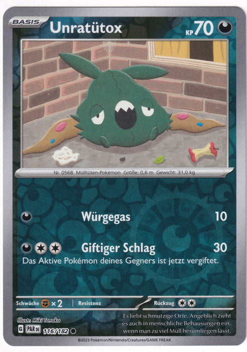 POKÉMON PARADOXRIFT EINZELKARTEN Reverse-Holo Nr. 110-158 (DE)