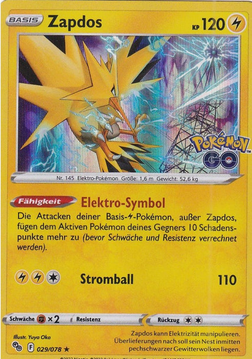 POKÉMON GO HOLOGRAFISCHE-EINZELKARTEN NACH AUSWAHL (DEUTSCH)