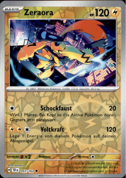 Pokémon Gewalten der Zeit Einzelkarten Reverse-Holo nach Wahl Nr. 001-109 (DE)